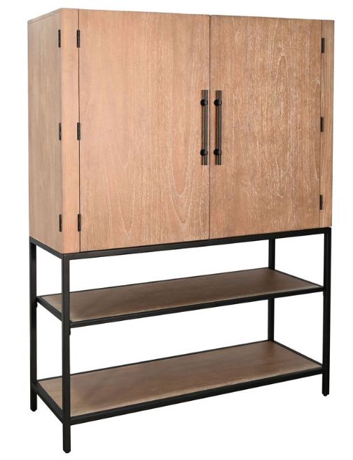 Sunny Designs™ Violet Oak Grove Wine Bar Cabinet