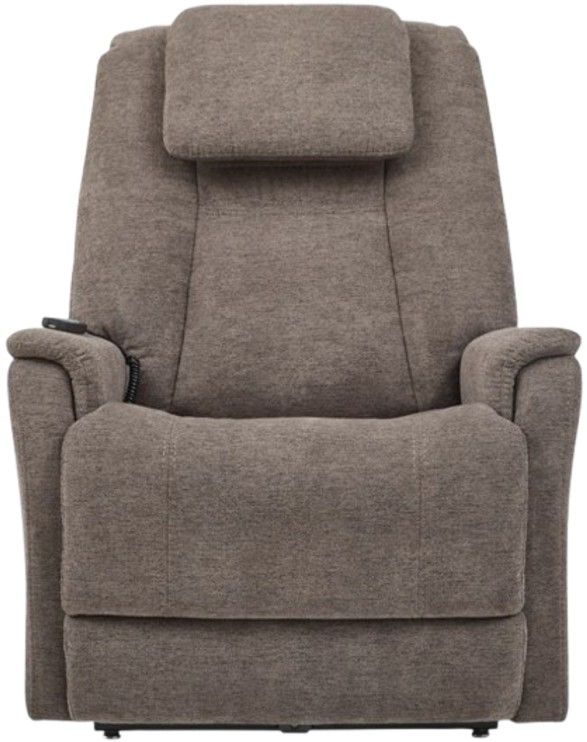 Flexsteel® Zecliner Model 3+ Umber Power Lift Sleep Recliner with Power Headrest and Lumbar-2