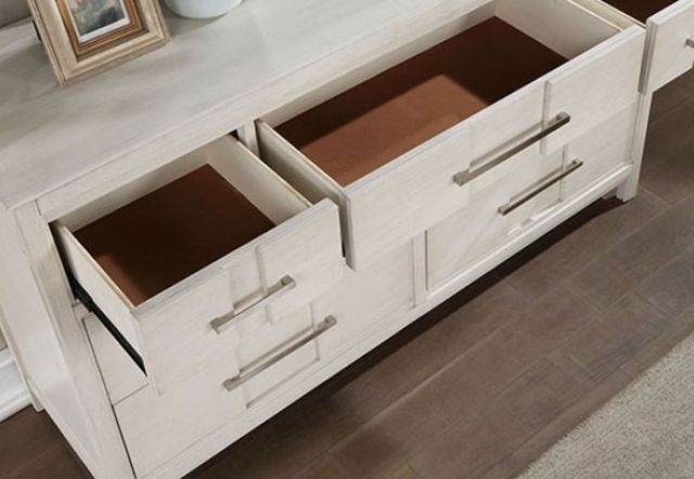 Furniture of America® Berenice White Dresser-2
