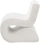 Coaster® Ronea Boucle Cream Upholstered Armless Curved Accent Chair-3