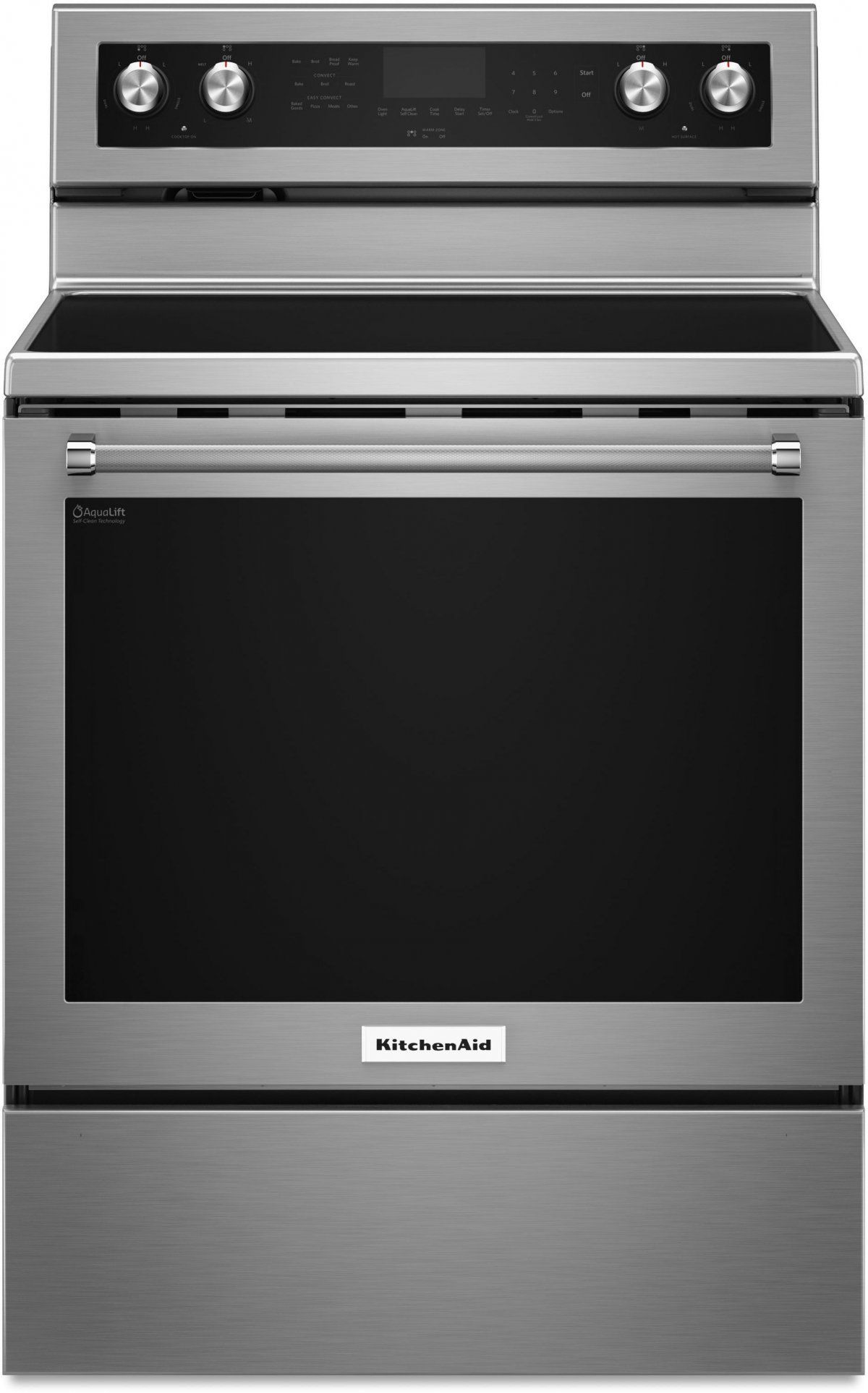 KitchenAid® 30" Stainless Steel Freestanding Electric Convection Range