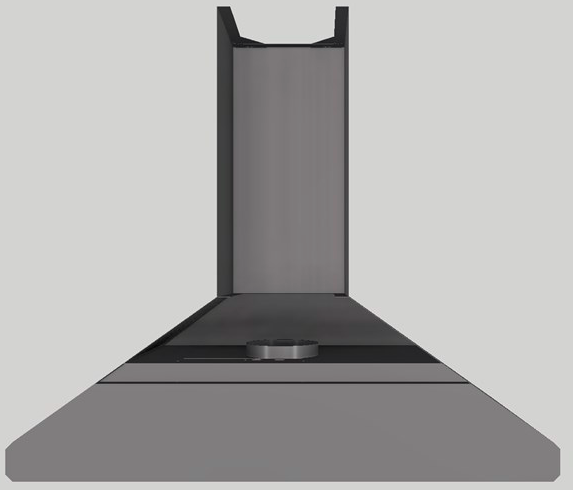Vent-A-Hood® 48" Gunsmoke Wall Hood-1