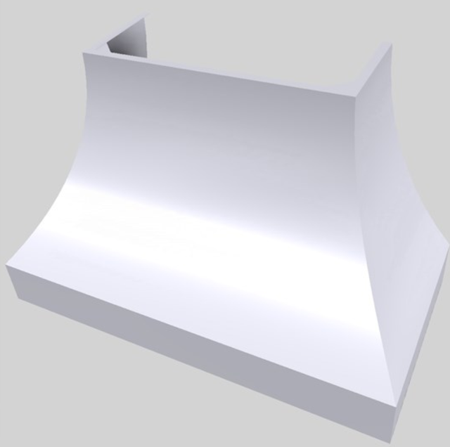Vent-A-Hood® Designer Series 48" White Wall Mounted Range Hood-2