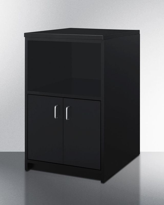 Summit 5 Piece Black Kitchenette-3