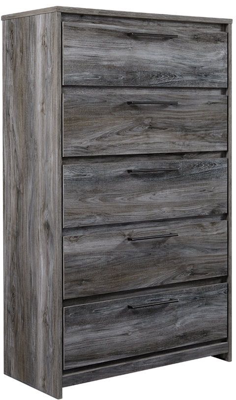 Signature Design by Ashley® Baystorm 3-Piece Gray Queen Panel Bed Set-3