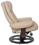 BarcaLounger® Jacque Hilton-Ivory Pedestal Recliner and Ottoman-4