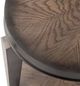 Liberty Furniture Penton Espresso Stone Oval Chair Side Table-3