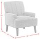 Elements International Kiwi Palmer Gray Chair-2