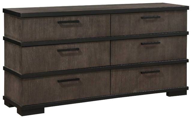 Homelegance® Acworth Black/Brownish Gray Dresser-0