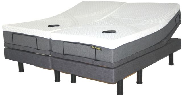 Harmony™ Medical Hi-Low Home Care Split King Adjustable Base, Includes 2 Pieces-2