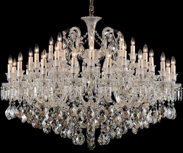 Michael Amini® Chambord Gold 37 Light Chandelier-0