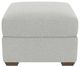Flexsteel® Randall Silver Glacier Ottoman-2