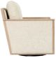 Classic Home Norman Natural Swivel Accent Chair-3