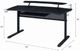 ACME Furniture Vildre Black Gaming Desk-2