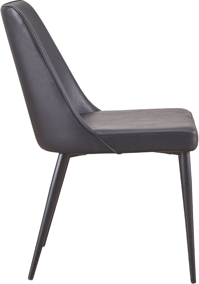 Moe's Home Collection Lula 2-Piece Black Dining Chair Set-2