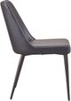 Moe's Home Collection Lula 2-Piece Black Dining Chair Set-2