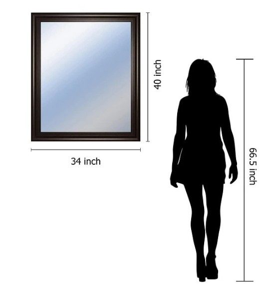 Classy Art Dark Chocolate Decorative Mirror-2