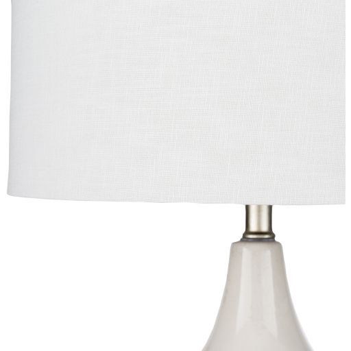 Surya Leland White Marbled Table Lamp-2