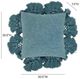 TOV Furniture Stone Blue Throw Pillow-2