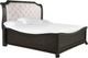 Magnussen Home® Bellamy Beige/Peppercorn California King Upholstered Sleigh Bed-0