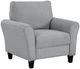 Homelegance® Ellery Dark Gray Chair-0