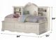 ACME Furniture Estrella White Twin Daybed with Storage-2