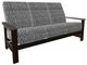 Telescope Casual Leeward Agra Classic/Kona Fabric/Polymer Outdoor MGP Cushion Supreme Three-Seat Sofa with Boardwalk Rustic Polymer Arms-0