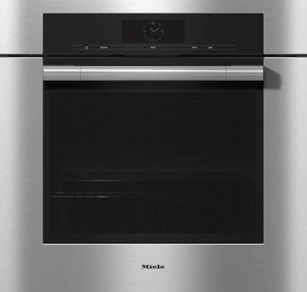 Miele 30" CleanTouch Steel Single Electric Wall Oven -0