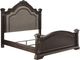 Signature Design by Ashley® Wellsbrook Dark Brown King Upholstered Bed-1