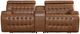 Signature Design by Ashley® Temmpton 3-Piece Chocolate Power Reclining Small Spaced Sectional with Console-0