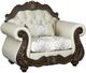 ACME Furniture Pierce Beige/Cherry Chair-0