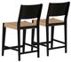 Powell® Cosgrove Black Counter Stool-5