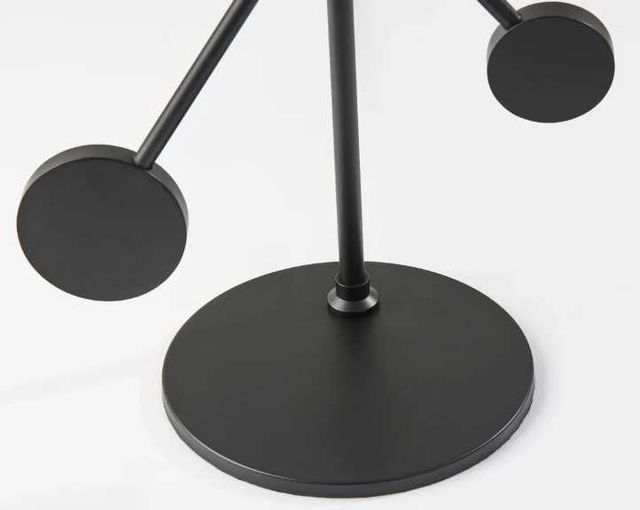 Adesso® Bond Black Floor Lamp-2