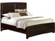 Vaughan-Bassett Transitions Merlot Queen/King Wood Bed Rails-4