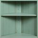 Archbold Furniture Customizable Pantries and Cabinets Pine Corner Shelf-1