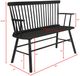 Crown Mark Jerimiah Black Bench-2