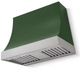 AGA Marquee 36" Cornwall Green Wall Mounted Range Hood with Polished Chrome Trim-0