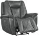 Corinthian Furniture Jordan Charcoal Power Recliner-3