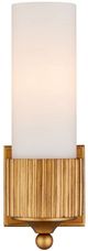 Currey & Company Bryce Gold Bath Wall Sconce-1