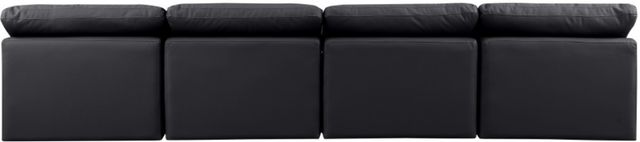 Meridian Furniture Indulge 4-Piece Black Sofa-3