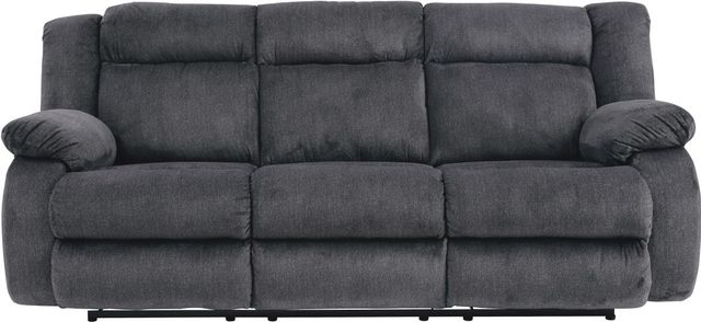 Signature Design by Ashley® Burkner Marine Power Reclining Sofa-1
