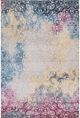 Cosmos Carpets Valencia II 7100 Blue/Yellow 5'3" x 7'7" Area Rug-0