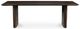 Bassett® Furniture Dresden Currant Dark Cherry 90" Rectangle Dining Table-1