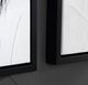 Crestview Collection Ramsey White 2-Piece Wall Art Set-5