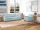 International Furniture Direct Samba Blue Chair-3