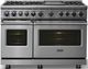 Viking® 7 Series 48" Stainless Steel Pro Style Dual Fuel Range-4