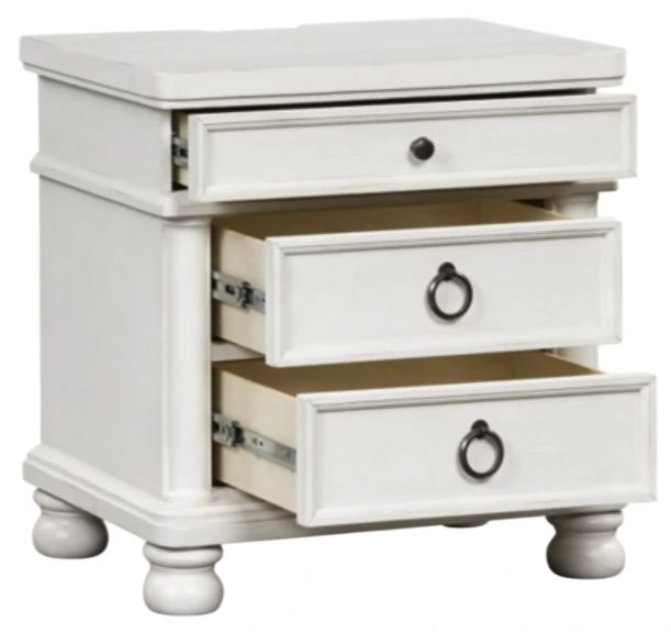 Signature Design by Ashley® Chadworth Antique White Nightstand-1
