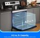 Midea® 30" Stainless Steel Freestanding Electric Range with Steam Cleaning-3