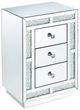 ACME Furniture Mallika Mirrored Nightstand-0