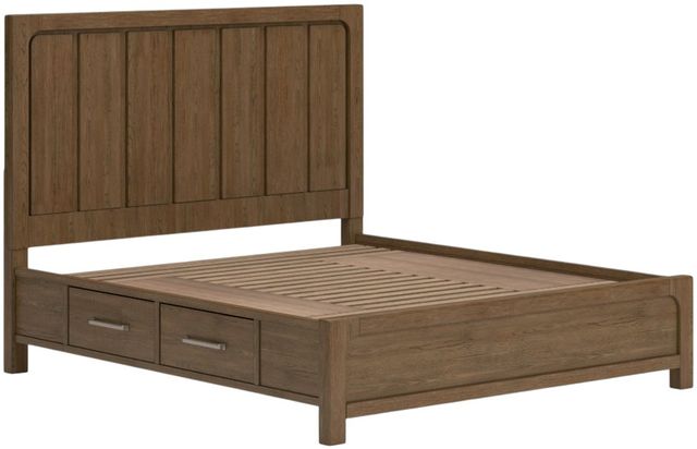 Signature Design by Ashley® Cabalynn Light Brown California King Storage Panel Bed-0